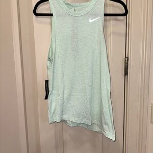 Nike Green Muscle Tee Performance Top